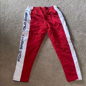 Polo by Ralph Lauren mens Red Track Pants